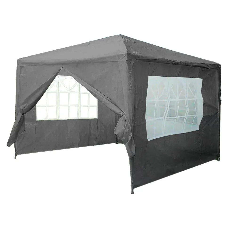 BOXED NEO GAZEBO WATERPROOF PARTY TENT - GREY (1 BOX) - COLLECTION ONLY