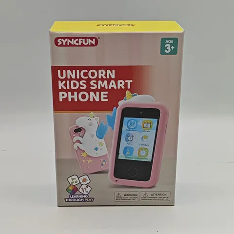 SEALED SYNCFUN UNICORN KIDS SMART PHONE
