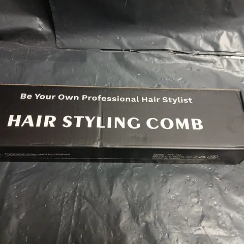 HAIR STYLING COMB - BE YOUR OWN PROFESSIONAL HAIR STYLIST (BOXED)