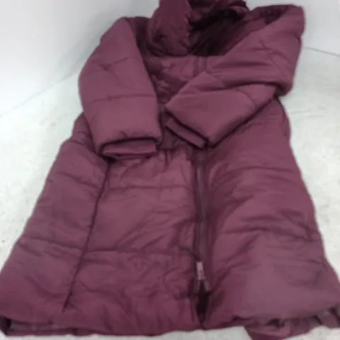 CENTIGRADE PUFFER JACKET – BURGUNDY/PLUM, UK L (US M) – MADE IN CHINA