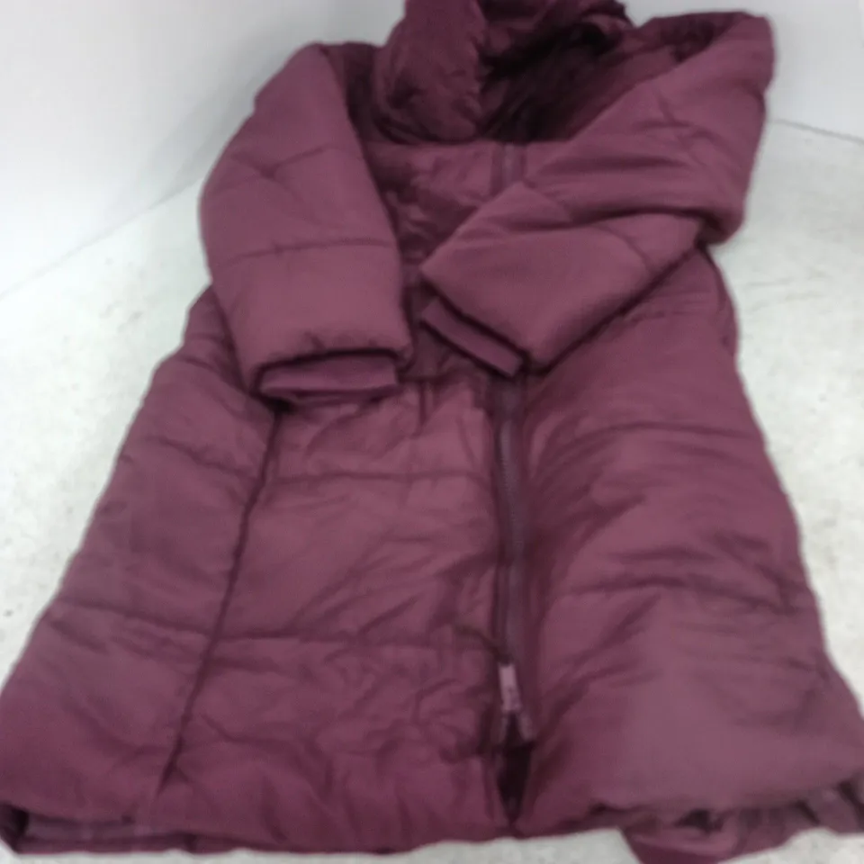 CENTIGRADE PUFFER JACKET – BURGUNDY/PLUM, UK L (US M) – MADE IN CHINA