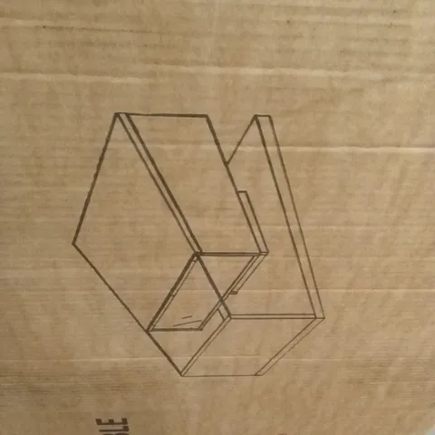 BOXED SOLID COFFEE TABLE WITH STORAGE 