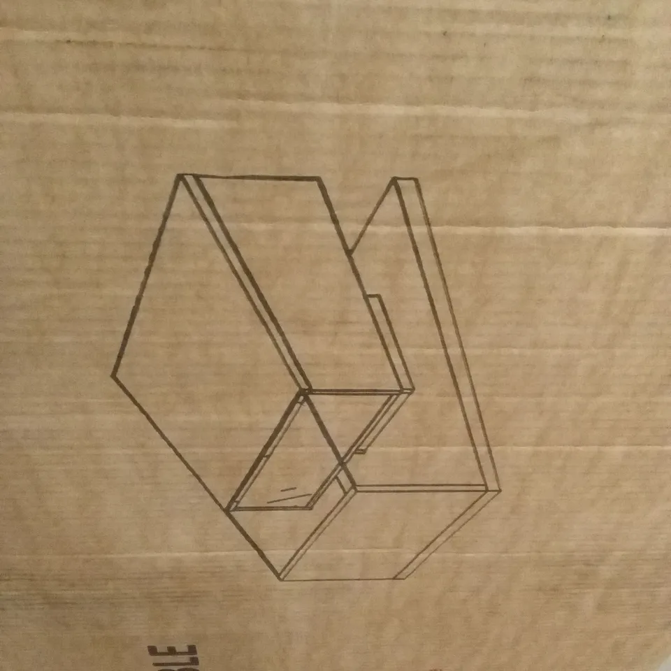 BOXED SOLID COFFEE TABLE WITH STORAGE 