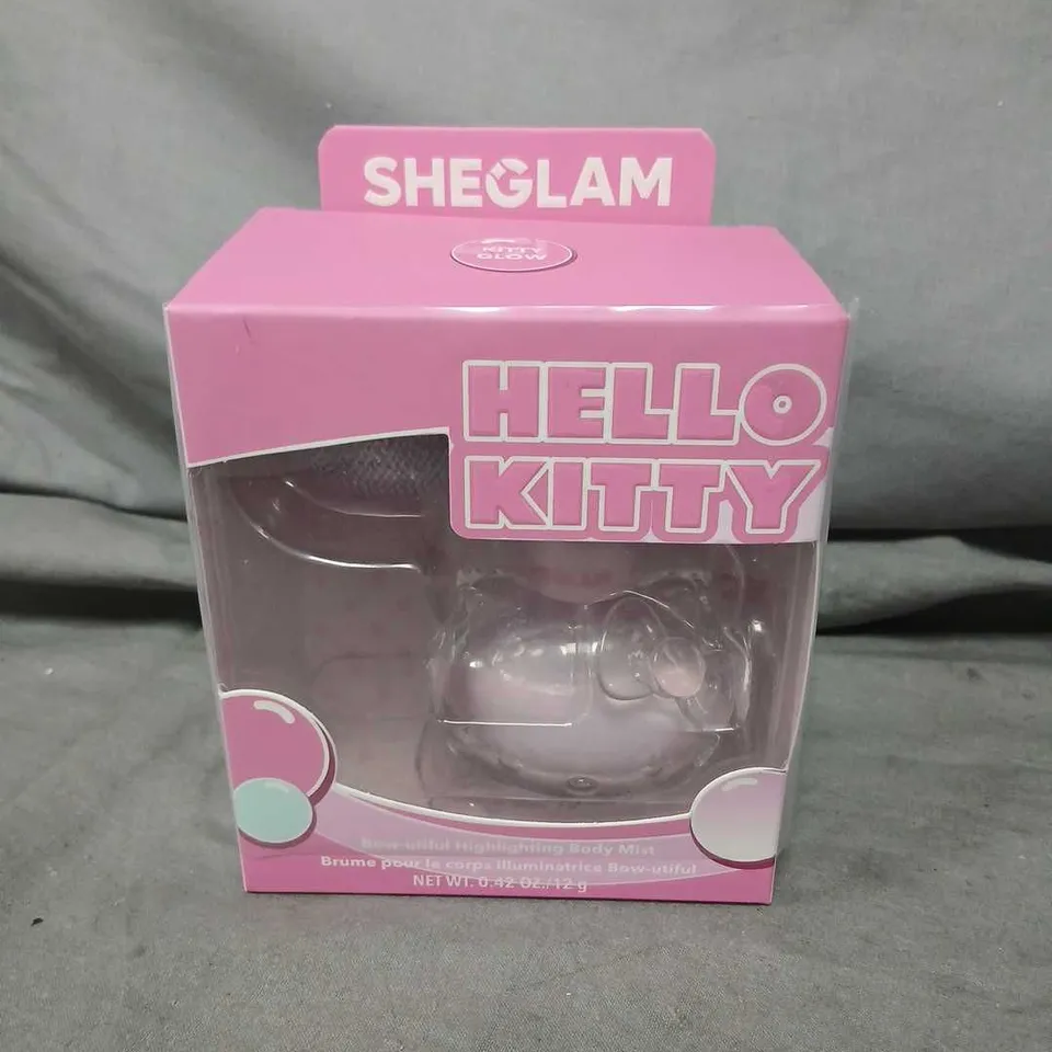 BOXED HELLLO KITTY BOW UTIFUL HIGHLIGHTING BODY MIST 12G