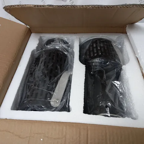 K BY KELLY HOPPEN CERAMIC LANTERNS 2PC - BLACK