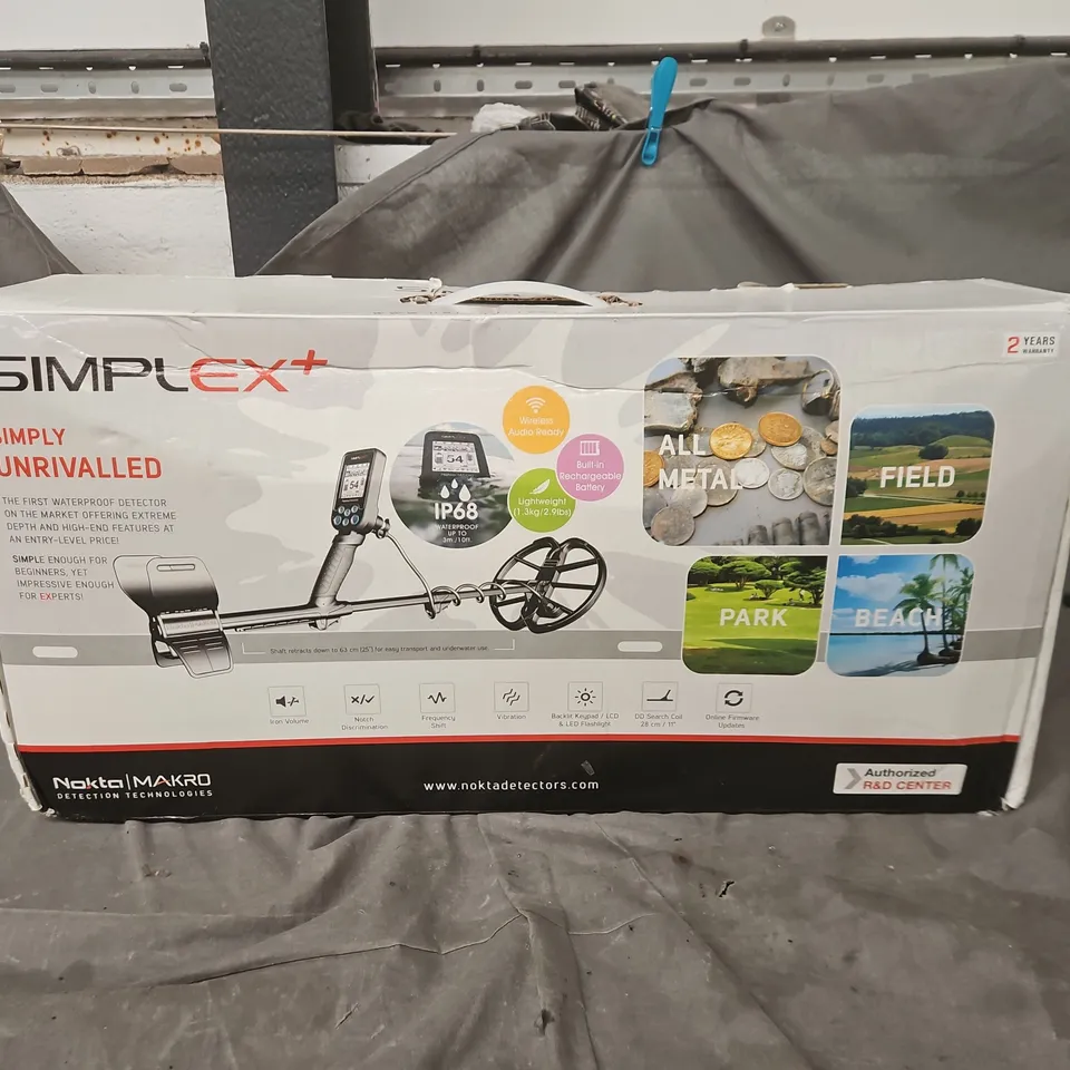 BOXED NOKTA MARKO SIMPLEX+ WATERPROOF DETECTOR