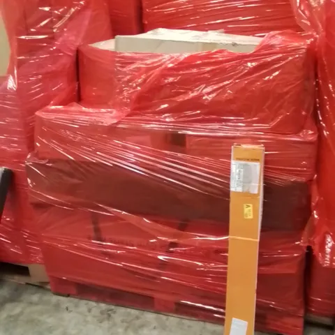 PALLET OF ASSORTED HOUSEHOLD GOODS AND PRODUCTS TO INCLUDE;GARDEN REEL WITH HOSE PIPE,INFLATABLE GYMNASTICS MAT,RETRACTABLE SAFETY GATE 
