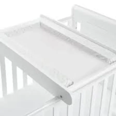 BOXED BABYMORE COT TOP CHANGER WOOD WHITE