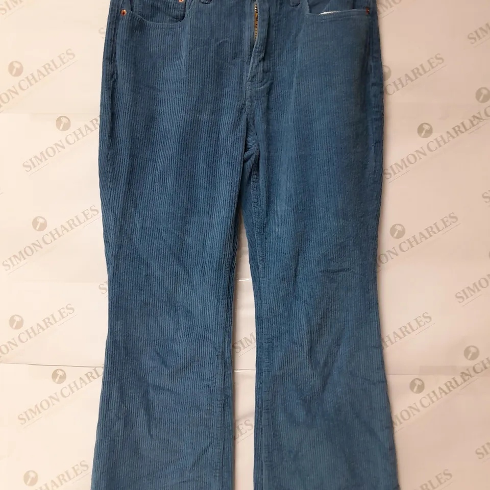 MOTEL CORD PANTS IN BLUE - MEDIUM