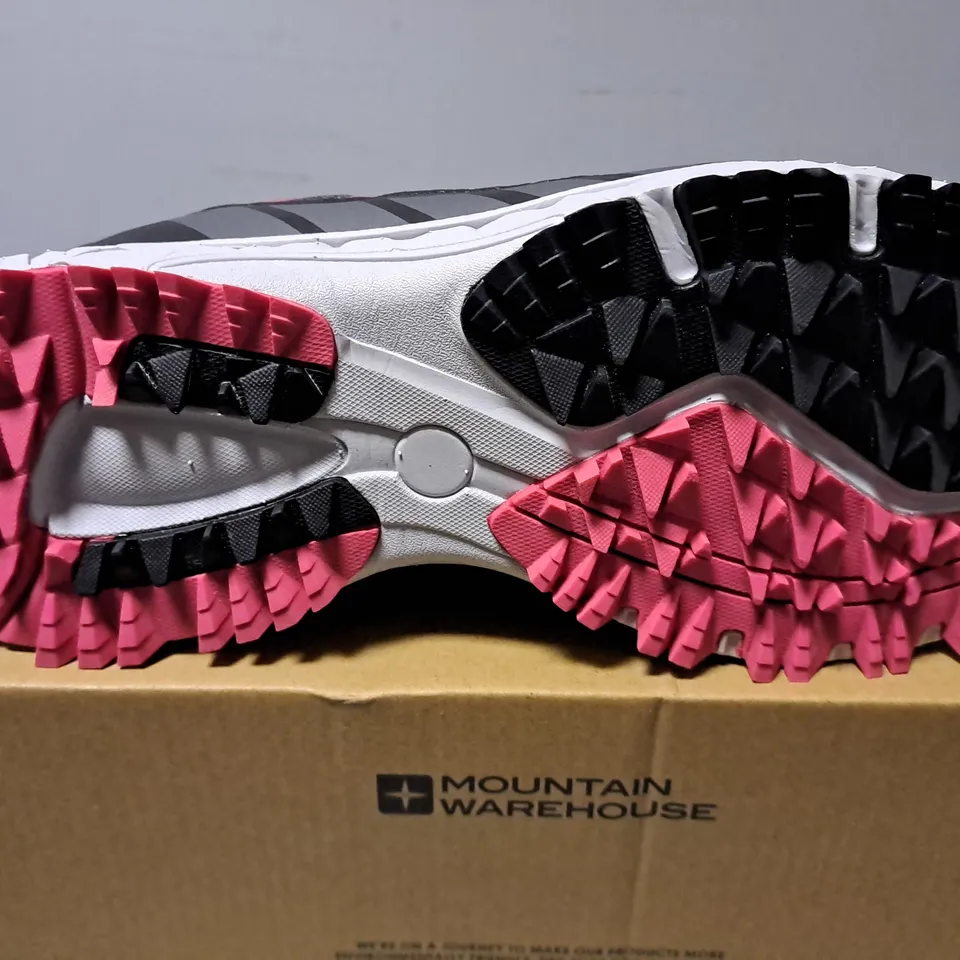 BOXED MOUNTAIN WAREHOUSE LAKESIDE WOMENS TRAIL WATERPROOF RUNNING SHOE - UK 7