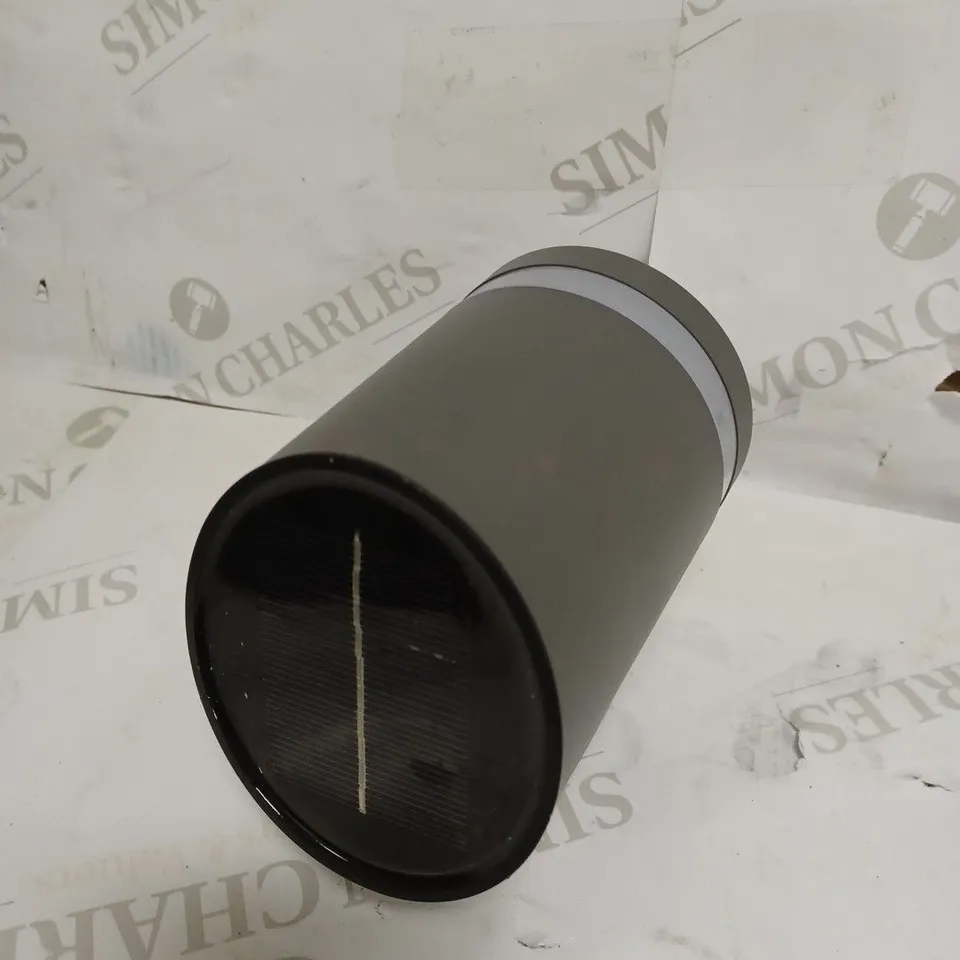 TRURO OUTDOOR SOLAR POWERED DARK GREY DOWNLIGHT