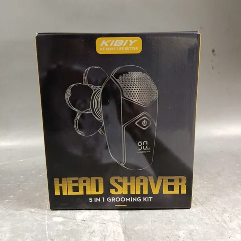 BOXED KIBIY HEAD SHAVER 5IN1 GROOMING KIT