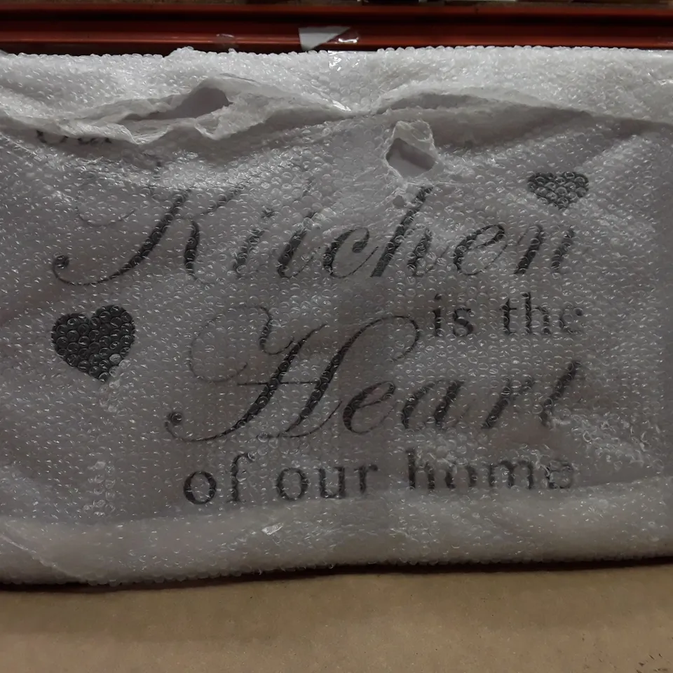 OUR KITCHEN IS THE HEART - WRAPPED CANVAS ART PRINTS