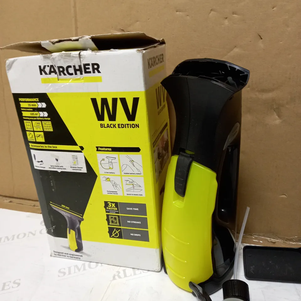 KÄRCHER WV BLACK EDITION WINDOW VAC