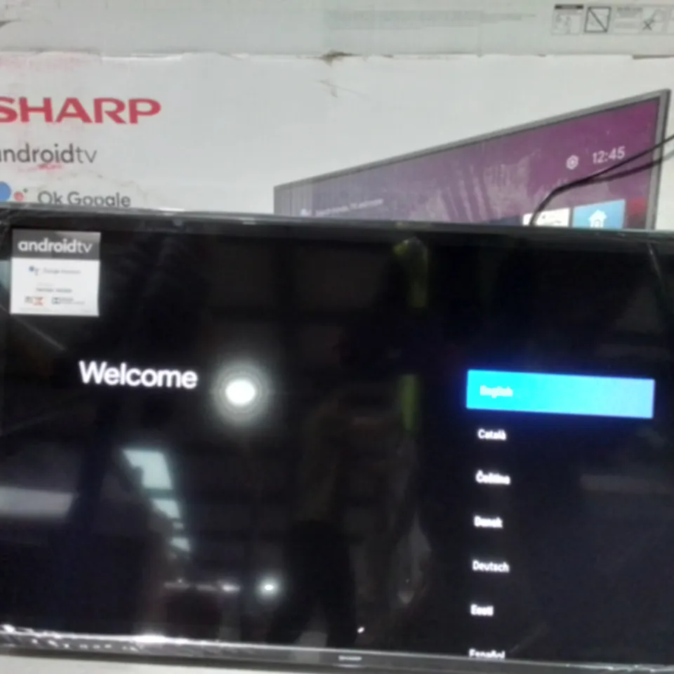 BOXED SHARP ANDROID TV 4K UHD 43" 4K ULTRA HD 43BN5KA