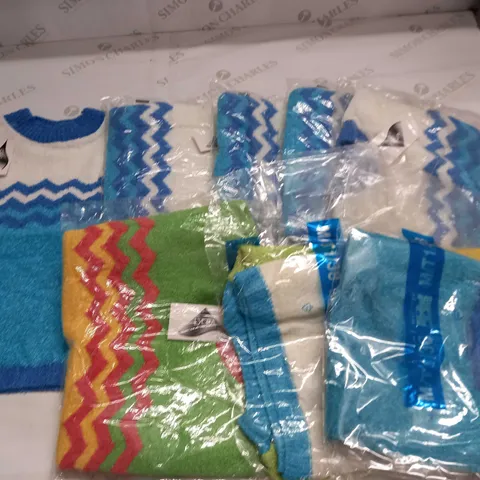 LOT OF 8 TARATATA LYCRA JUMPERS - SIZE UNSPECIFIED