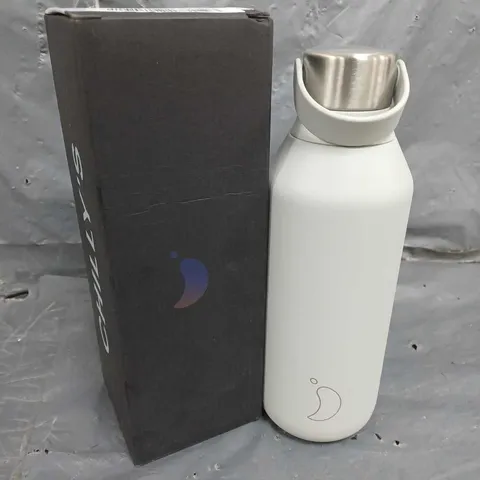 BOXED CHILLY'S STAINLESS STEEL DOUBLE-WALLED INSULATED BOTTLE