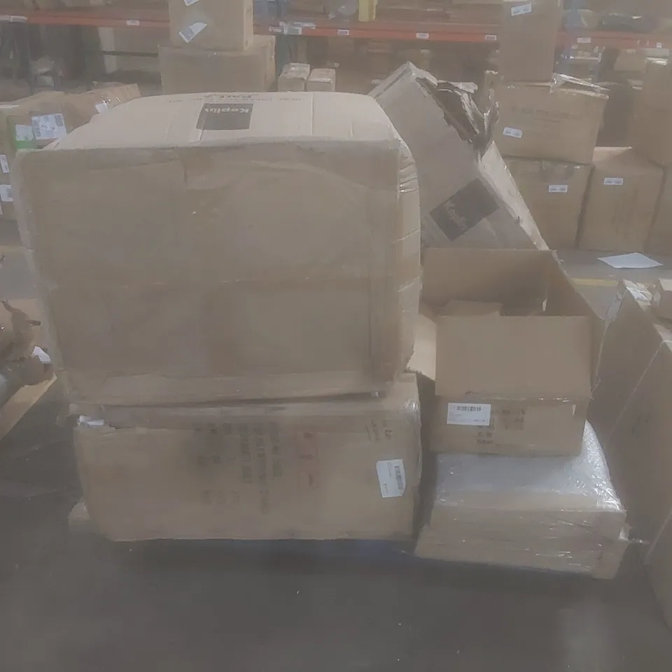 PALLET OF ASSORTED INCOMPLETE FURNITURE PARTS