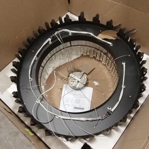 BOXED LARGE CHANDELIER LIGHT