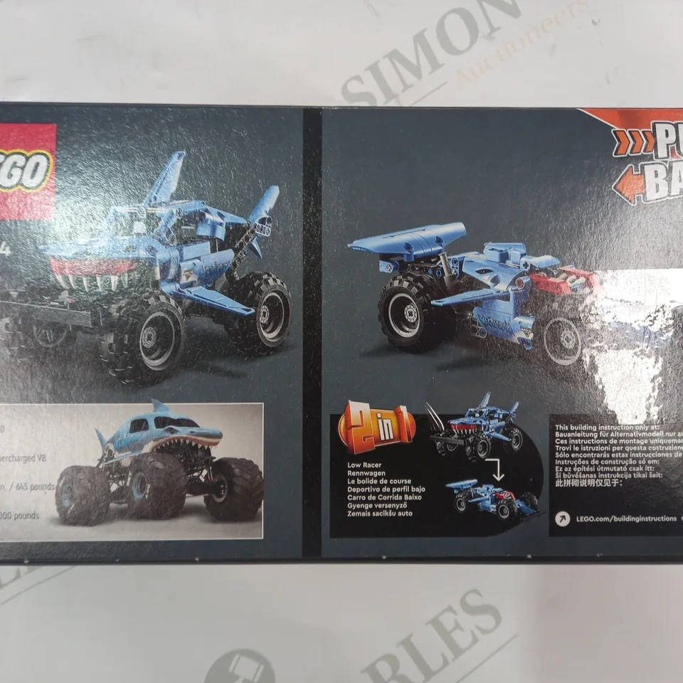 LEGO TECHNIC 42134 2-IN-1 MONSTER JAM MEGALODON