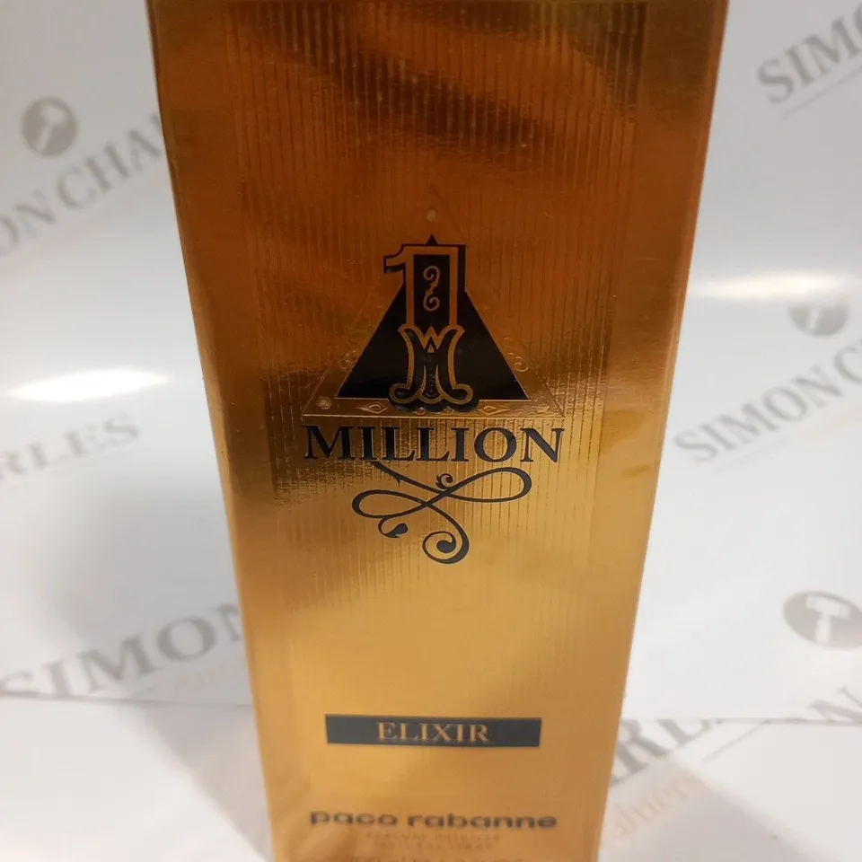 BOXED AND SEALED PACO RABANNE ONE MILLION ELIXIR PARFUM INTENSE 200ML