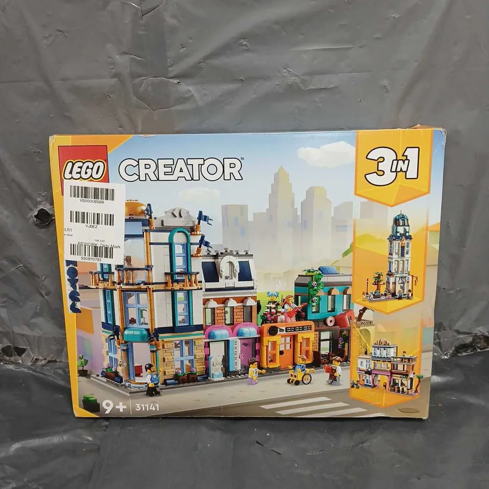 BOXED LEGO CREATOR MAIN STREET 3 IN 1 31141 RRP £60.99