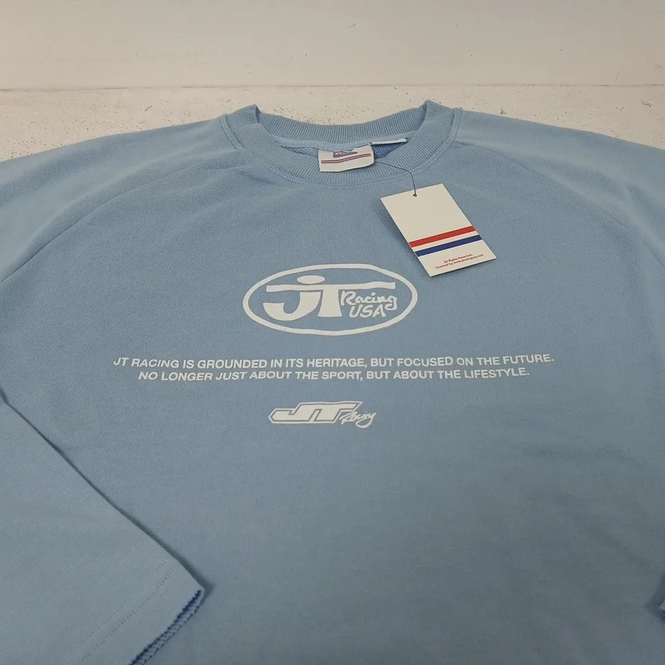 BOX OF APPROXIMATELY 20 CROPPED HONDA JT RACING CREW FLEECE - SIZE LARGE