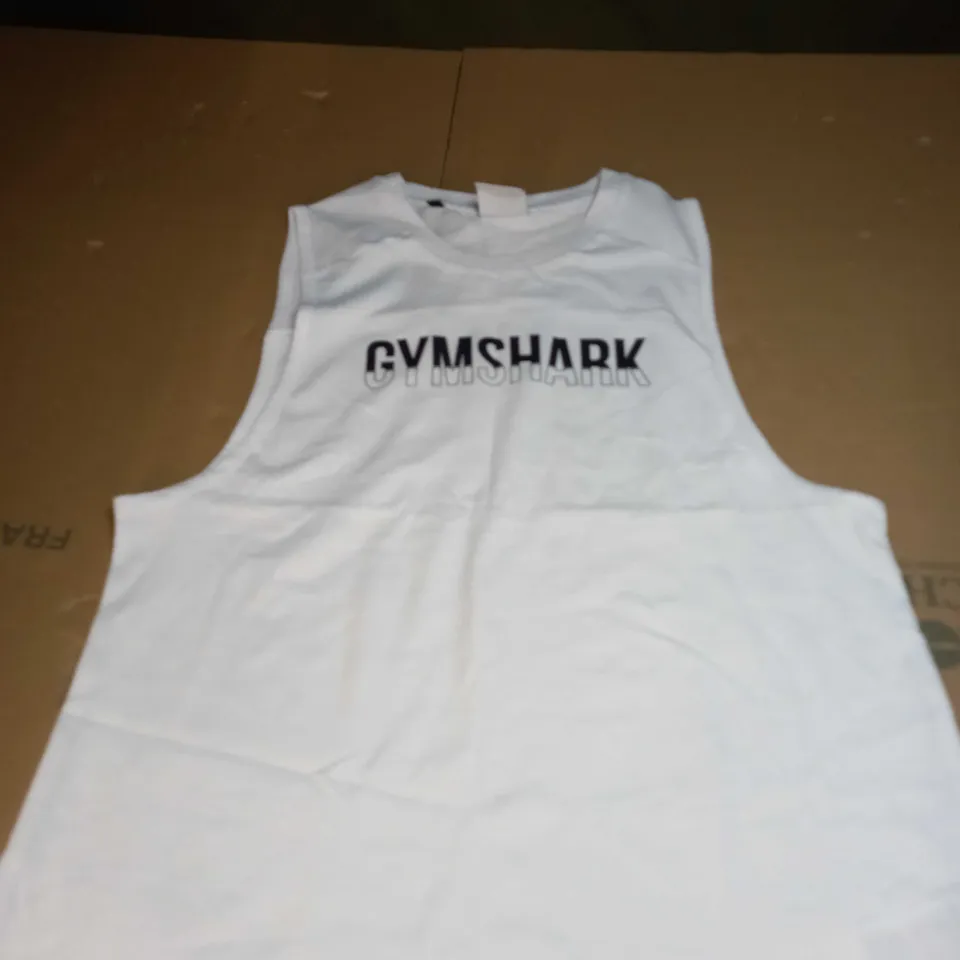 MENS GYMSHARK STANDARD WORKOUT VEST SIZE S