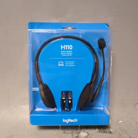 BOXED LOGITECH H110 STEREO HEADSET 