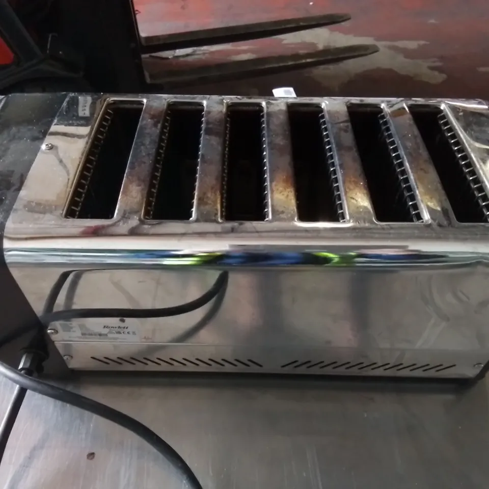 ROWLETT 6-SLICE TOASTER, MODEL: CH187