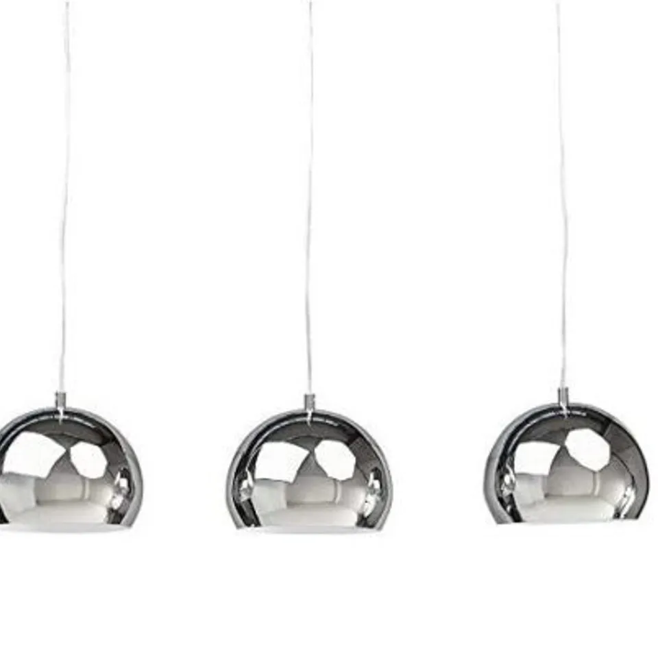 BOXED KOKOON TRIKA 3 LIGHT BAR CEILING PENDANT METAL CHROME