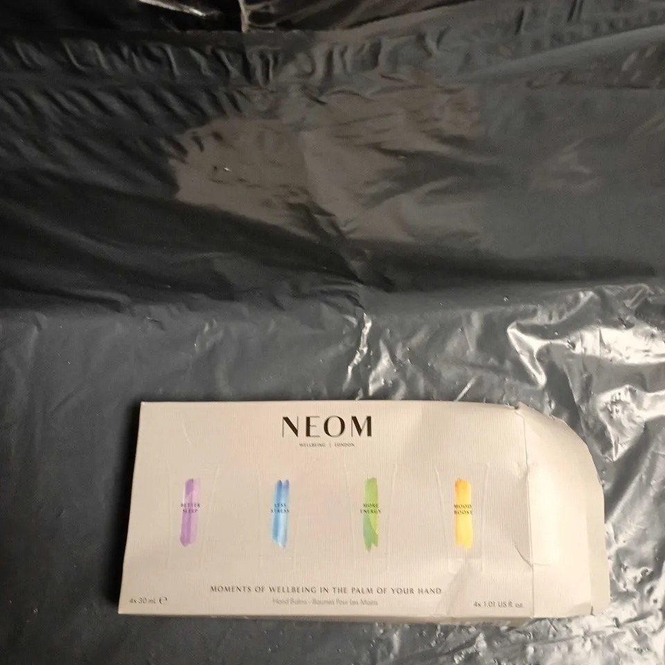 NEOM ORGANICS HAND BALM SET – 4 X 30ML (BOXED)