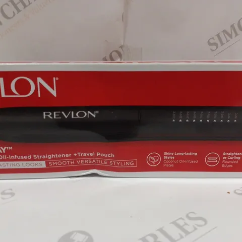 BOXED REVLON SMOOTHSTAY STRAIGHTENERS