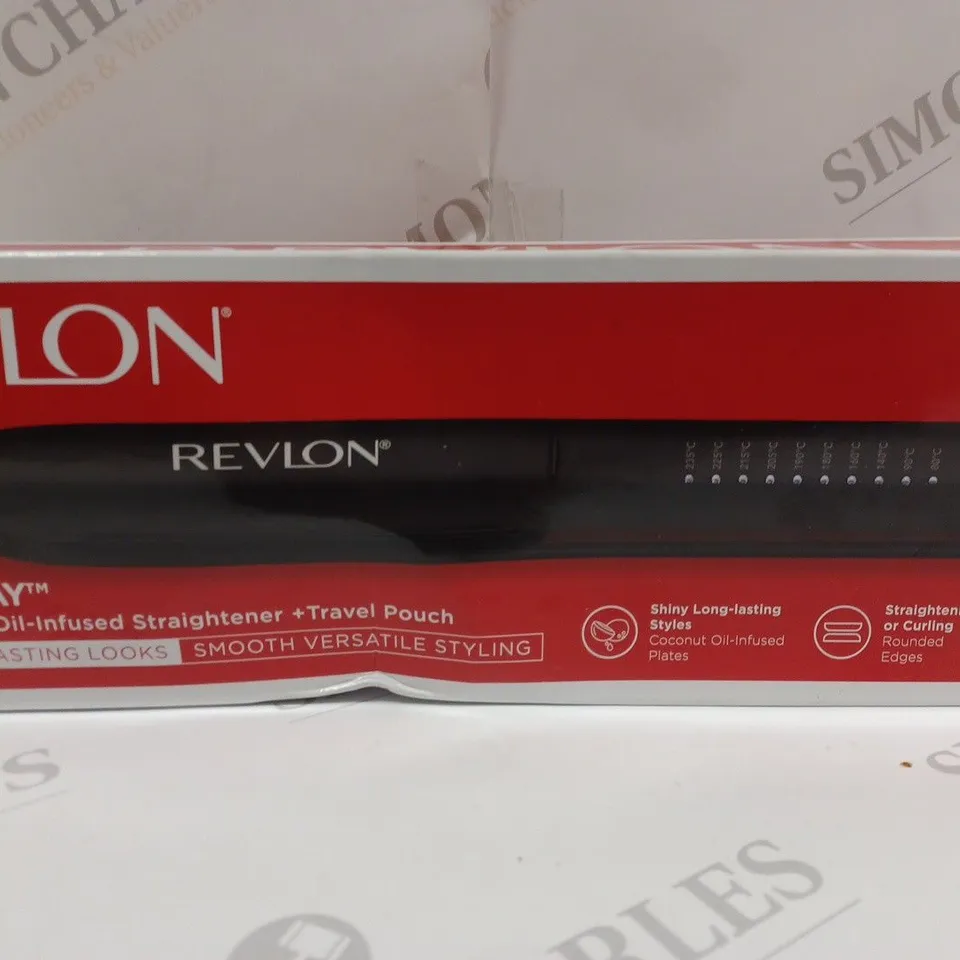 BOXED REVLON SMOOTHSTAY STRAIGHTENERS