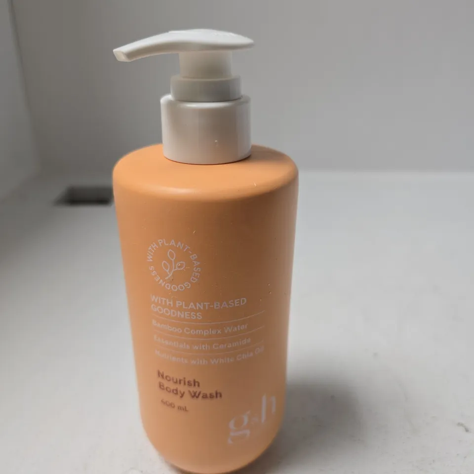 G & H NOURISH BODY WASH – PLANT-BASED GOODNESS - 400ML