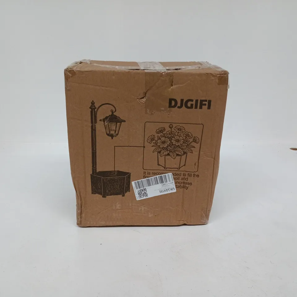 DJGIFI ELBOW PIPE HANGING SMALL FLOWERPOT BOXED