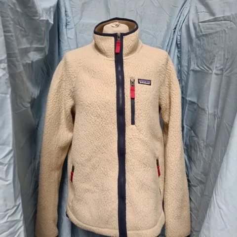 PATAGONIA FLEECE JACKET – BEIGE, SIZE L