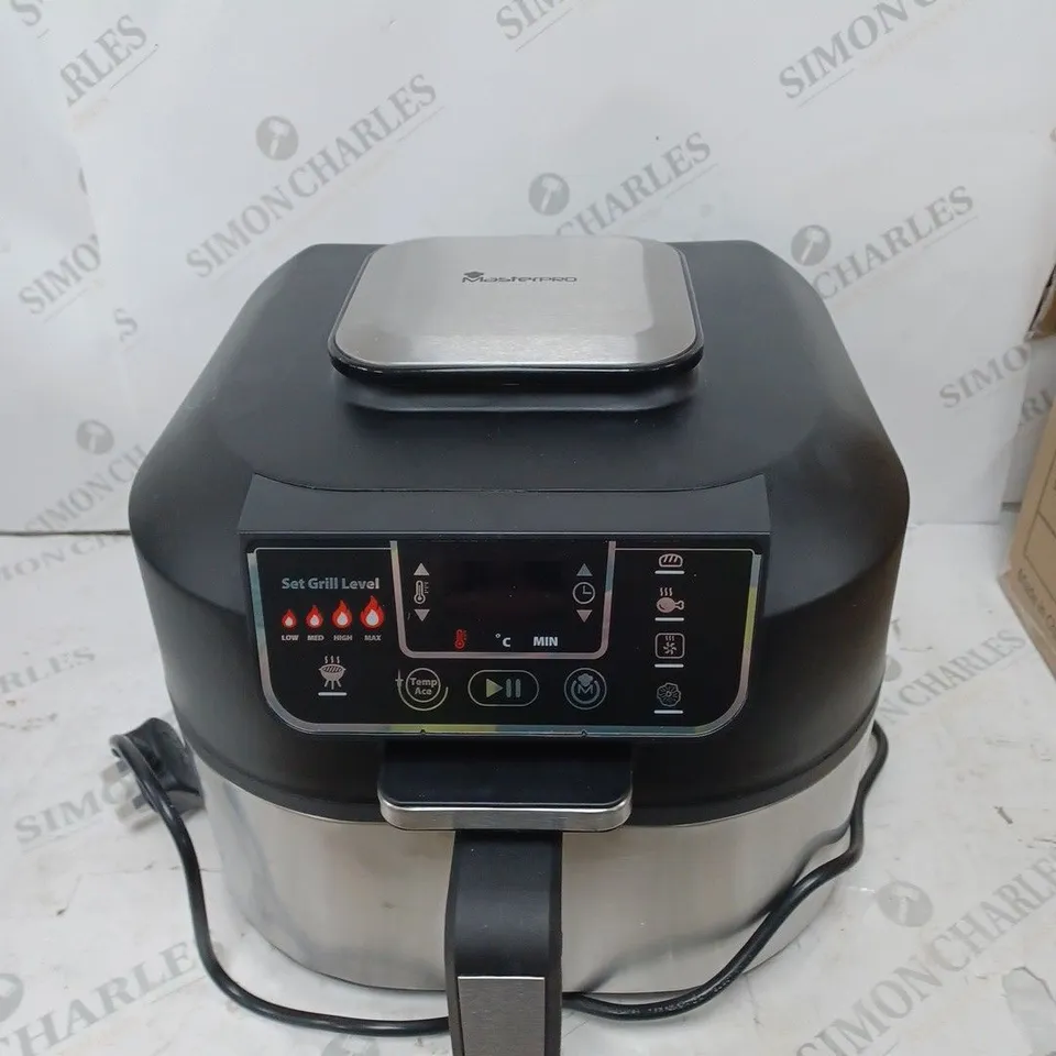 BOXED MASTERPRO KITCHEN ROBOT SMOKELESS GRILL AND AIR FRYER