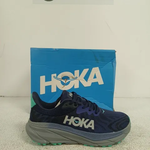 HOKA CHALLENGER ATR 7 – MEN'S RUNNING SHOES, UK 9 (US 9.5), NAVY/TEAL