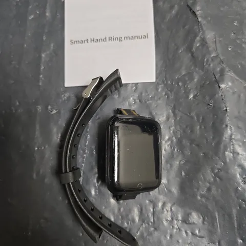 SMART BRACELET / SMARTWATCH WITH BLACK TPU STRAP (BOXED)