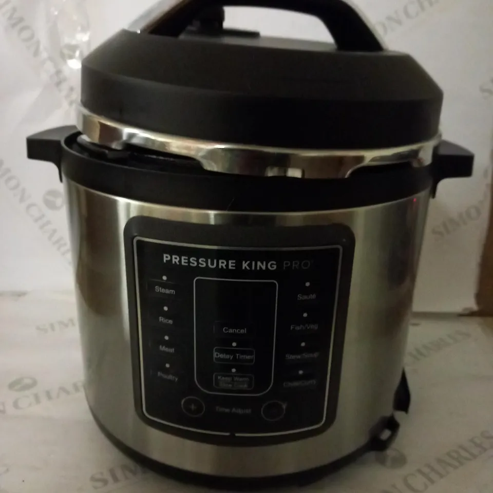 DREW&COLE PRESSURE KING PRO DIGITAL PRESSURE COOKER - CHROME (01733)