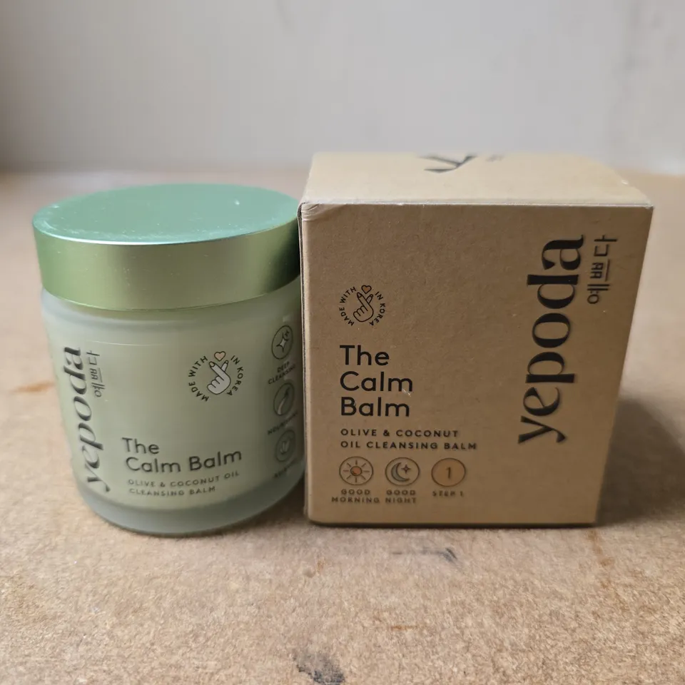 YEPODA THE CALM BALM OLIVE & COCONUT OIL CLEANSING BALM – 80G