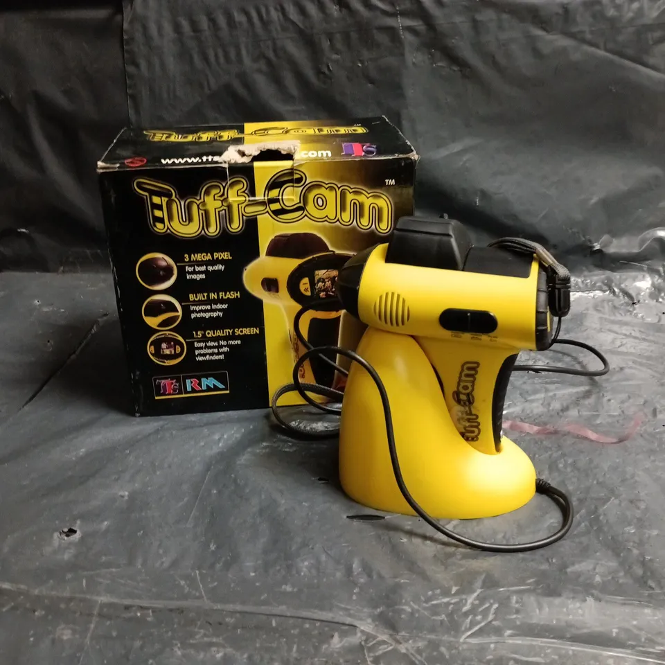 TUFF-COM EDUCATIONAL HANDHELD LEARNING DEVICE WITH CRADLE 