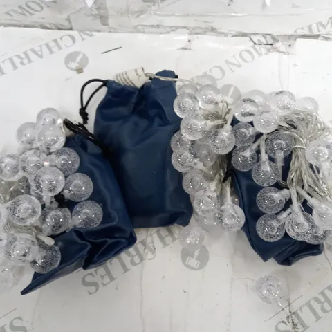 BUNDLEBERRY BY AMANDA HOLDEN SET OF 3 PASTEL INDOOR OUTDOOR LIGHT STRAND
