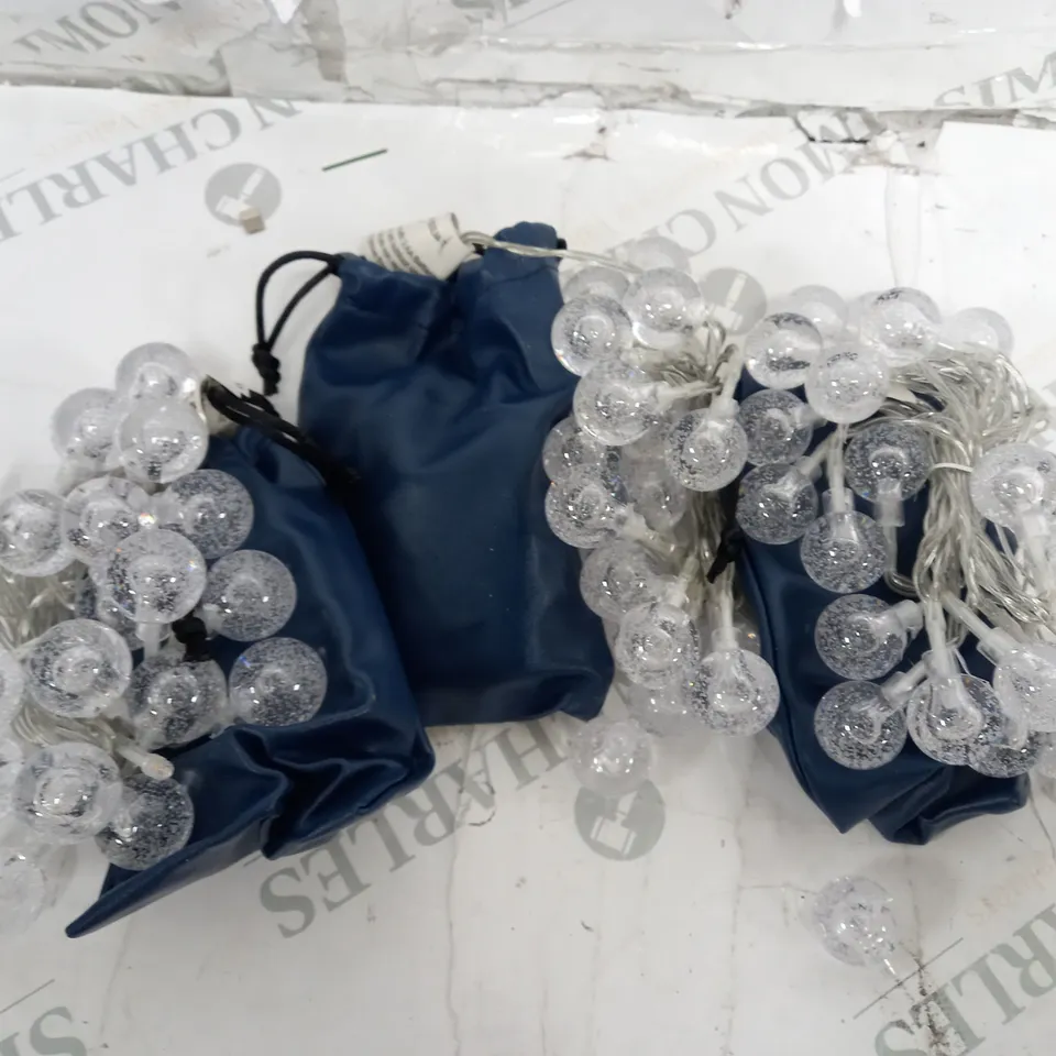 BUNDLEBERRY BY AMANDA HOLDEN SET OF 3 PASTEL INDOOR OUTDOOR LIGHT STRAND