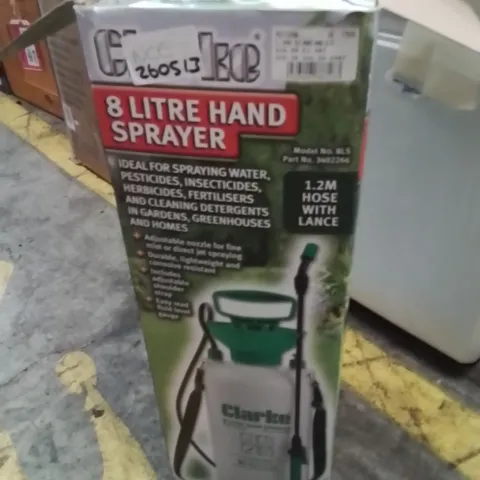 CLARKE 8LS 8L HAND PUMP SPRAYER