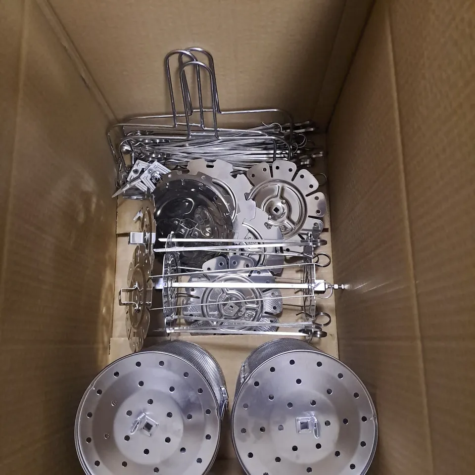 BOX OF ASSORTED TOWER AIR FRYER SPARE PARTS