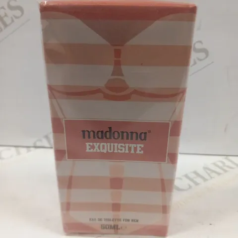BOXED AND SEALED MADONNA EXQUISTITE EAU DE TOILETTE 50ML
