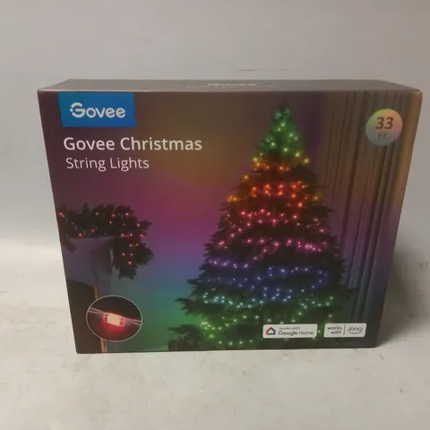 BOXED AND SEALED GOVEE CHRISTMAS STRING LIGHTS 