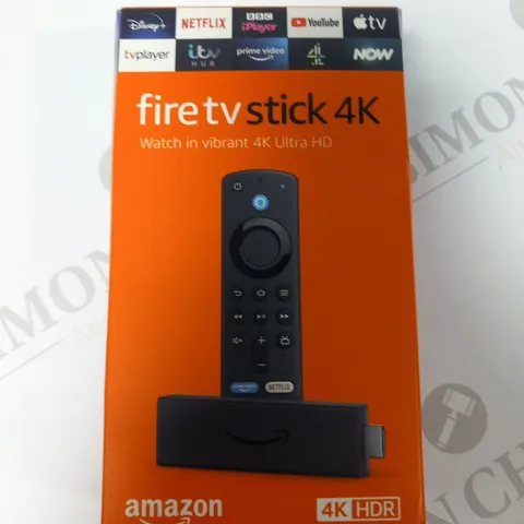 BOXED AMAZON FIRE TV STICK 4K